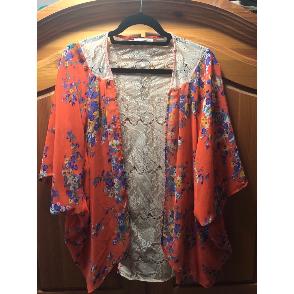 Floral kimono